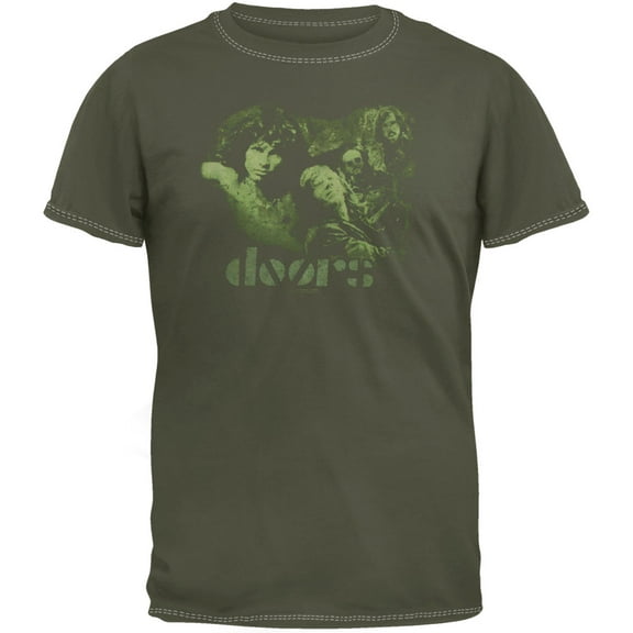 The Doors Men's No One Here Overdye Short Sleeve T Shirt