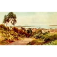 thumbnail image 2 of Palmer, Sutton 24x16 Gold Ornate Wood Framed with Double Matting Museum Art Print Titled - San Diego-looking towards Point Loma-California 1914, 2 of 4