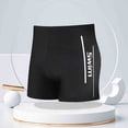 thumbnail image 3 of kpoplk Men's Classic Solid Swim Briefs Sexy Bikini Underwear Beach Tan Through Full Coverage Swimwear Size XXL,White, 3 of 9