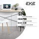 thumbnail image 5 of Escritorio Rectangular Estilo Industrial, Estructura Metálica, Ideal para Home Office/ Mesa de trabajo moderna, 5 of 6