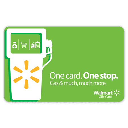 Gas & Pump Walmart Gift Card (Best Gas Credit Card For Students)