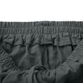 thumbnail image 6 of Womens Shorts 2026 Comfy Summer Drawstring High Waist Cotton Linen Casual Shorts for Women Trendy by Yigetop Dark Gray M, 6 of 7
