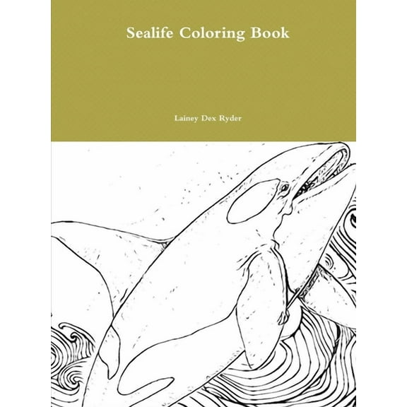 Sealife Coloring Book, (Paperback)