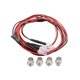 thumbnail image 2 of Btafrte Para 1/12 1/18 1/10 1/8 Axial Scx10 Hpi RC Cars 5mm 4 Kits Luces LED, 2 of 9