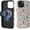 Cute Western Cowgirl Cactus Cowboy, variant on Case for iPhone 15 [Compatible with MagSafe], Glossy Soft Silicone + Hard PC Anti-Scratch Shockproof Protective 2-in-1 Case for Women Men - Cute Western Cowgirl Cactus Cowboy
