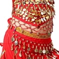 thumbnail image 7 of TIANZEN Girls Belly Dance Outfit Kids Dance Ethnic Performance Dress Girl Outfits Size 6x, 7 of 7