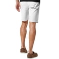 thumbnail image 2 of Ma Croix Mens Essential Chino Stretch Oxford Summer Flat Front Dress Shorts, 2 of 5