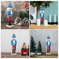 thumbnail image 2 of NICEXMAS Nutcracker Figure Wooden Ornament with Classic Christmas Design 1Pack, 2 of 6