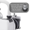 thumbnail image 3 of Replacement Pump Hose Adapter With Thread - For 1.5 & 1.25" Hose - A Series 25077Rp 8" Gray 2 Pack, 3 of 5