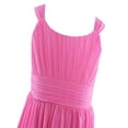 thumbnail image 4 of iiniim Kids Girls Chiffon Sleeveless Pleated Chiffon Dress Princess Birthday Party Formal 4-16, 4 of 7