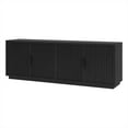 thumbnail image 6 of Mero Rectangular TV Stand for TV's up to 75" in Black Grain, 6 of 6