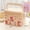 Pink L, variant on PTSPLLMY Kawaii Pill Box With Sticker Cute Plastic Portable Pill Case Travel Family Emergency Medicine Container Large Storage Organizer