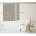 thumbnail image 5 of Ambesonne Fashion Peel & Stick Wallpaper for Home, Antique Feeling Flora Art, 13"x72", Grey Teal Umber and Taupe, 5 of 5