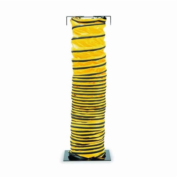 Allegro Industries Blower Ducting,25 ft.,Black/Yellow 9550-25