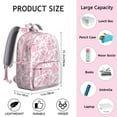 thumbnail image 2 of Forest Bear Student Backpack – Brown Polar Bear Cartoon Print With Cute Wild Hunting Winter Pattern, 2 of 2