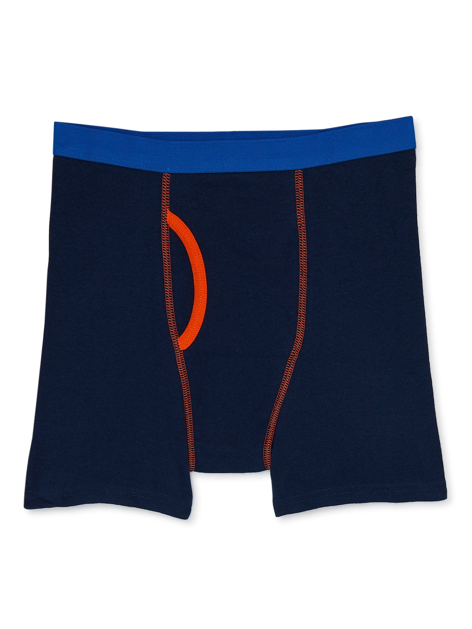 Wonder Nation Boys Underwear Soft Cotton Boxer Briefs, 10-Pack, Sizes S-XXL & Husky