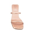 thumbnail image 4 of Women's Mules Square Toe Two Strap Low Kitten Heel Low Heeled Sandals, 4 of 4