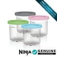 thumbnail image 2 of Ninja XSKPLD4BCD CREAMi Pints and Lids - 4 Pack, Compatible with NC300s Series Ninja Creami Ice Cream Makers, 2 of 10