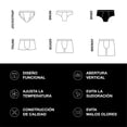 thumbnail image 4 of Calzón Brief Sport Unnder Ropa Interior Para Hombre 1 Pieza, 4 of 4