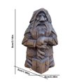 thumbnail image 2 of Estatua vikinga de resina de Odín y Thor, adorno artesanal para decoración del hogar, exterior y jardín., 2 of 14