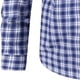 thumbnail image 4 of Blusa y camisa de manga larga con cuello vuelto para hombre, blusa informal a la moda con botones, cómoda y de manga larga con cuello vuelto, blusa de poliéster para hombre., 4 of 5