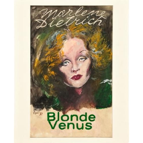 Blonde Venus Movie Poster 24in x 36in Art Poster 24x36 Multi-Color Square Adults Best Posters