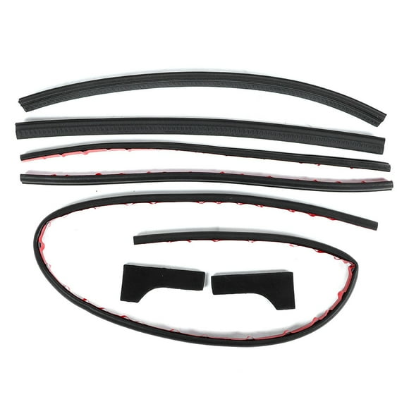 Kit de Joint d'Eau pour Hayon, 5 Pcs Kit de Joint de Hayon en Caoutchouc de Haute Qualité pour Kit de Joint de Hayon AMARO Multifonctionnel