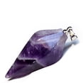 thumbnail image 3 of Yinanstore Natural Gemstones Hexagonal Pointed Pendant, 3 of 8