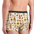 thumbnail image 3 of Goofa Gnomes Autumn Harvest Printed Men's Boxer Briefs Underwear, Moisture-Wicking Underwear, Trunk,Soft and Breathable Cotton Underwear-Large, 3 of 9