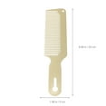 thumbnail image 2 of WHAMVOX 2Pcs Golden Hair Comb Set for Salon Use Anti-Static Durable Steel Hair Styling Combs, 2 of 6