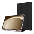 thumbnail image 1 of Funda Protectora Transparente Smart Cover para Samsung Galaxy Tab A9 PLlus - Estuche Carcasa Rígida Antigolpes y Cubierta Color Negro., 1 of 6