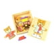thumbnail image 1 of Wooden Jiasaw Puzzle Dress- de Imaginación Conjunto Historia Contando - Multicolor, de , 14x13x4.2cm Macarena Juego de vestimenta Bear Dress Up, 1 of 7