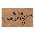 thumbnail image 2 of AMERTEER 1PCS Christmas Decoration Doormat Farmhouse Happy Doormat Christmas Doormat Slip Indoor 1PC Floor Mat Entrance Rug Holiday Mat Christmas Non Slip Visual 1PC Christmas Doorm, 2 of 4