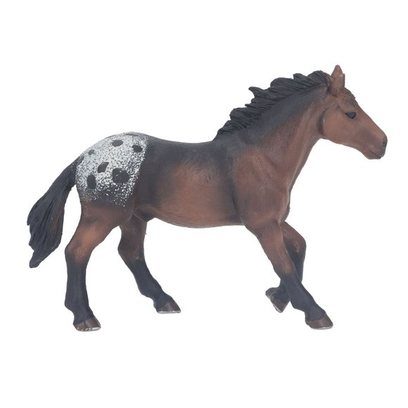 SUTENGDA Figurines de Chevaux Éducatives Jouet de Simulation Réaliste pour Tout-Petits Enfants Figurines d'Animaux Colorés Vifs pour Apprentissage Précoce Cadeau Jouets de Chevaux Réalistes pour Enfants