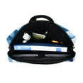 thumbnail image 5 of FORMRS 16" Laptop Bag Carrying Sleeve Case with Handle Travel Shoulder Briefcase, Blue Pattern, 5 of 8
