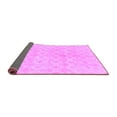 thumbnail image 2 of Ahgly Company Indoor Rectangle Abstract Purple Modern Area Rugs, 2' x 5', 2 of 4