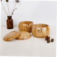 thumbnail image 2 of 2pcs Blow off Valve Yarn Bowls for Crocheting Yarn Storage Bowl Storage Bowls Self Made Yarn Holder Bowl Knitting Bowl Crochet Hook Yarn Ball Storage Wooden Organizer -, 2 of 5