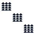 thumbnail image 3 of ZheElen 12x Grippers For Rug Non-Skid And Wide Application Easy To Clean Black Any Room cloud  74*125*1mm 3Set, 3 of 6
