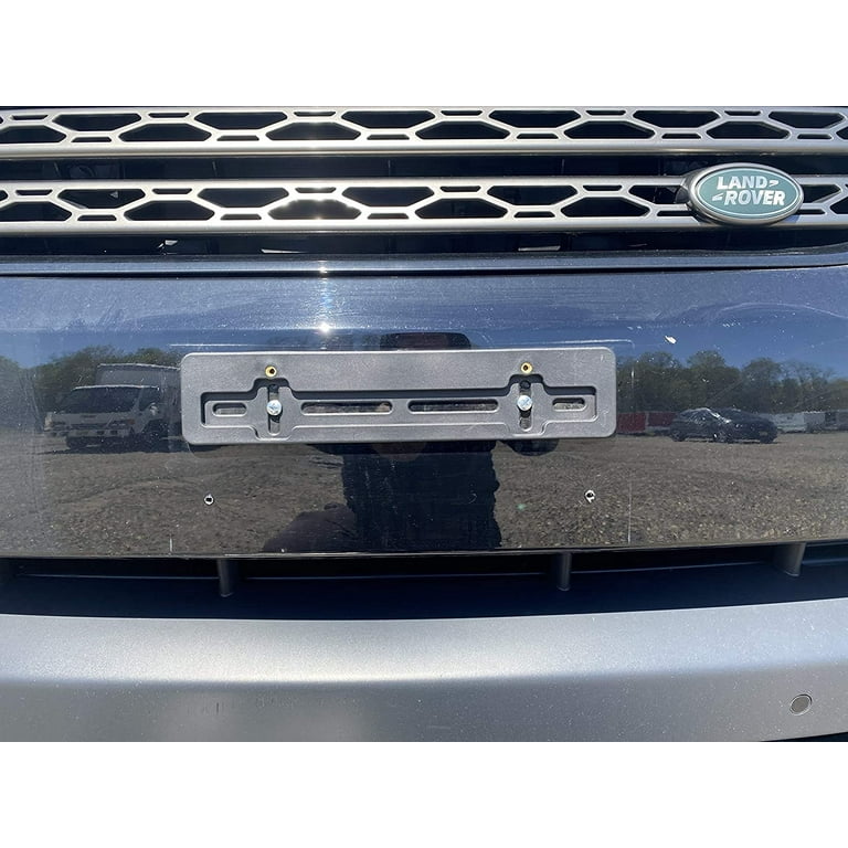 Range rover evoque license plate frame deals