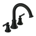 thumbnail image 7 of Gerber D300979t Northerly Deck Mounted Roman Tub Filler - Black, 7 of 7