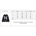 thumbnail image 5 of Franhais Women's Gothic Butterfly Graphic Hoodies, Long Sleeve Zip Up Loose Pocket Sweatshirts, 5 of 5