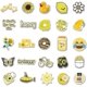 thumbnail image 4 of Girl's Yellow Cute Water Bottle Stickers 50 PCS Waterproof Laptop Aesthetic Stickers for Teens Kids, 4 of 4