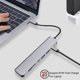 thumbnail image 3 of Estación de acoplamiento USB, concentrador, con PD100W, compatible con SD/TF, adaptador multipuerto de 4 USB, para portátiles y teléfonos, 3 of 6