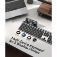thumbnail image 2 of Combo de teclado y ratón CHESONA Bluetooth recargable, 2 of 8