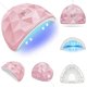 thumbnail image 1 of Lámpara secadora de uñas LED de 54 W mejorada para uñas con 18 perlas UV para secar todo tipo de esmaltes en gel. Carga USB. Lámpara profesional para manicura y herramientas de uñas., 1 of 5