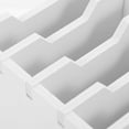 thumbnail image 3 of HAMPPLIES Bacs de Rangement Cube Boîte de Rangement pour Téléphone Blanc PVC pour Usage en Classe 1ensemble, 3 of 7