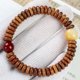 thumbnail image 2 of Pulsera Birmana Padauk Spacer Bead de 3 x 8 mm para hombre y mujer, 2 of 2