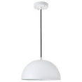 thumbnail image 2 of Forte 1 light White Pendant, 2 of 4