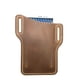 thumbnail image 3 of 1 funda marrón para cinturón de teléfono inteligente, funda de cuero para teléfono móvil, funda multifuncional para cinturón de teléfono para hombre, funda para teléfono para correr y hacer jardinerí, 3 of 5