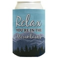 thumbnail image 4 of Mountain Themed Gifts Relax You're In the Mountains 6-Pack Can Drink Sleeves, 4 of 8